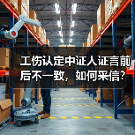 工伤认定中证人证言前后不一致,如何采信?(图2) 工伤认定中证人证言前后不一致,如何采信?(图2)