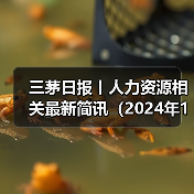 三茅日报丨人力资源相关最新简讯(2024年12月17日)(图1) 三茅日报丨人力资源相关最新简讯(2024年12月17日)(图1)