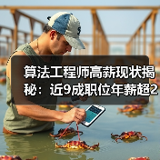 算法工程师高薪现状揭秘：近9成职位年薪超20万？（图1）