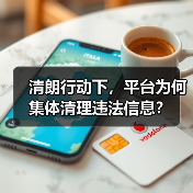 清朗行动下，平台为何集体清理违法信息？（图1）