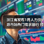 浙江省发布1月人力资源市场热门需求排行 技工类职位增幅显著(图3) 浙江省发布1月人力资源市场热门需求排行 技工类职位增幅显著(图3)