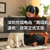 深圳跨境电商“离境即退税”政策正式实施(图1) 深圳跨境电商“离境即退税”政策正式实施(图1)