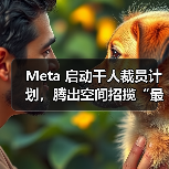 Meta 启动千人裁员计划,腾出空间招揽“最顶尖”人才(图1) Meta 启动千人裁员计划,腾出空间招揽“最顶尖”人才(图1)