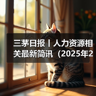 三茅日报丨人力资源相关最新简讯（2025年2月5日）（图2）