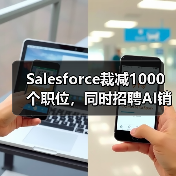 Salesforce裁减1000个职位,同时招聘AI销售人员(图2) Salesforce裁减1000个职位,同时招聘AI销售人员(图2)