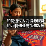 如何通过人力资源服务助力制造业高质量发展?人社部最新部署(图1) 如何通过人力资源服务助力制造业高质量发展?人社部最新部署(图1)