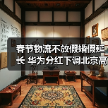 春节物流不放假婚假延长 华为分红下调北京高薪岗位激增——人力资源四大热点解析(图1) 春节物流不放假婚假延长 华为分红下调北京高薪岗位激增——人力资源四大热点解析(图1)