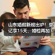 山东婚假新规出炉!登记享15天,婚检再加3天:你了解吗?(图3) 山东婚假新规出炉!登记享15天,婚检再加3天:你了解吗?(图3)