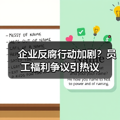 企业反腐行动加剧？员工福利争议引热议（图4）