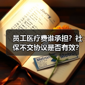 员工医疗费谁承担?社保不交协议是否有效?(图4) 员工医疗费谁承担?社保不交协议是否有效?(图4)
