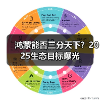 鸿蒙能否三分天下?2025生态目标曝光(图1) 鸿蒙能否三分天下?2025生态目标曝光(图1)