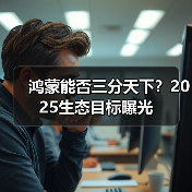 鸿蒙能否三分天下?2025生态目标曝光(图4) 鸿蒙能否三分天下?2025生态目标曝光(图4)