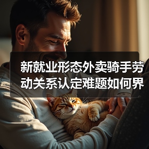 新就业形态外卖骑手劳动关系认定难题如何界定？（图3）