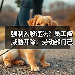 强制入股违法？员工被威胁开除，劳动部门已介入调查（图1）