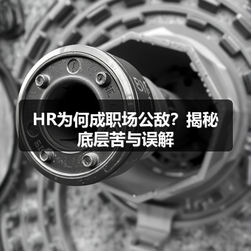 HR为何成职场公敌?揭秘底层苦与误解(图1) HR为何成职场公敌?揭秘底层苦与误解(图1)