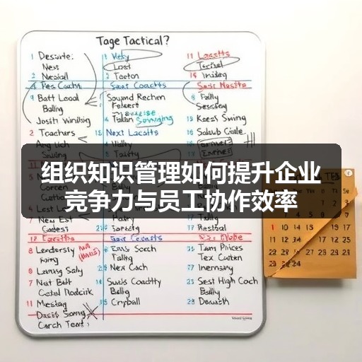 组织知识管理如何提升企业竞争力与员工协作效率(图2)