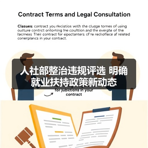 人社部整治违规评选 明确就业扶持政策新动态(图2)