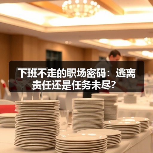 下班不走的职场密码：逃离责任还是任务未尽？(图1)