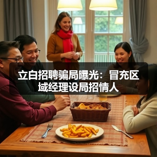 立白招聘骗局曝光:冒充区域经理设局招情人(图2) 立白招聘骗局曝光:冒充区域经理设局招情人(图2)