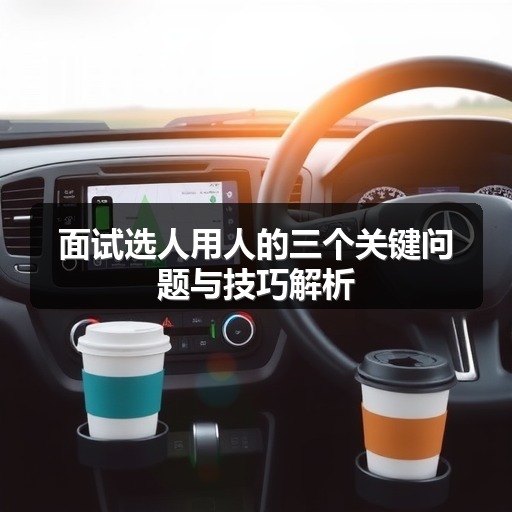 面试选人用人的三个关键问题与技巧解析(图2)