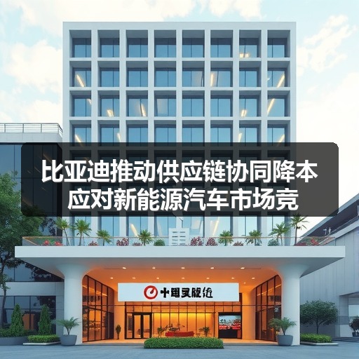 比亚迪推动供应链协同降本 应对新能源汽车市场竞争(图1) 比亚迪推动供应链协同降本 应对新能源汽车市场竞争(图1)