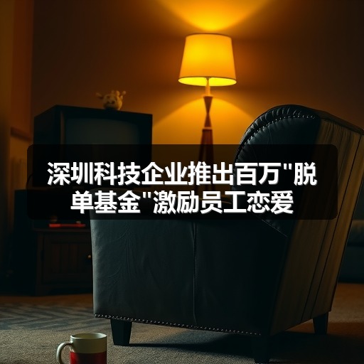深圳科技企业推出百万脱单基金激励员工恋爱(图2)