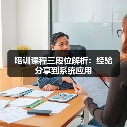 培训课程三段位解析:经验分享到系统应用(图2) 培训课程三段位解析:经验分享到系统应用(图2)
