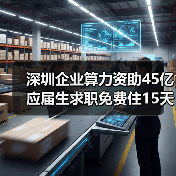 深圳企业算力资助45亿 应届生求职免费住15天背后有何深意？（图4）
