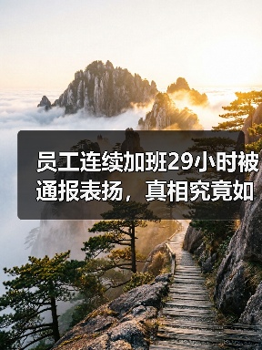 员工连续加班29小时被通报表扬，真相究竟如何？（图2）