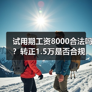 试用期工资8000合法吗？转正1.5万是否合规？（图2）