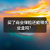 买了商业保险还能领失业金吗？（图2）