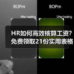 HR如何高效核算工资？免费领取21份实用表格（图3）