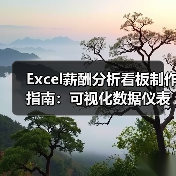 Excel薪酬分析看板制作指南：可视化数据仪表盘如何优化HR管理（图1）