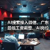 AI搜索接入微信、广东最低工资调整、AI岗位月薪6万最新动态（图3）