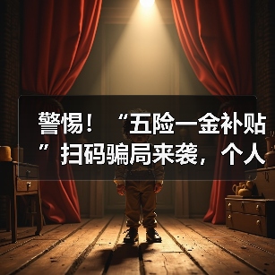 警惕！“五险一金补贴”扫码骗局来袭，个人信息千万别泄露！（图1）