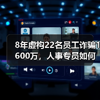 8年虚构22名员工诈骗1600万，人事专员如何瞒天过海？（图4）