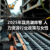 2025年裁员潮席卷 人力资源行业政策与女性发展计划全解析（图1）