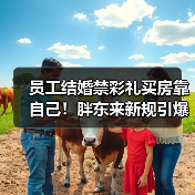 员工结婚禁彩礼买房靠自己！胖东来新规引爆职场热议（图1）