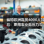 福特欧洲裁员4000人背后：乘用车业务压力与转型困局（图4）
