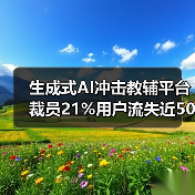 生成式AI冲击教辅平台裁员21%用户流失近50万(图3) 生成式AI冲击教辅平台裁员21%用户流失近50万(图3)