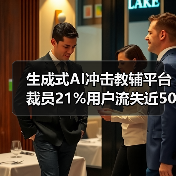 生成式AI冲击教辅平台裁员21%用户流失近50万(图4) 生成式AI冲击教辅平台裁员21%用户流失近50万(图4)