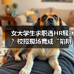 女大学生求职遇HR骚扰?校招现场竟成“陷阱(图3) 女大学生求职遇HR骚扰?校招现场竟成“陷阱(图3)