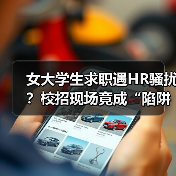 女大学生求职遇HR骚扰?校招现场竟成“陷阱(图4) 女大学生求职遇HR骚扰?校招现场竟成“陷阱(图4)