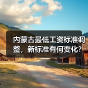 内蒙古最低工资标准调整,新标准有何变化?(图4) 内蒙古最低工资标准调整,新标准有何变化?(图4)