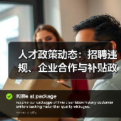 人才政策动态:招聘违规、企业合作与补贴政策最新资讯(图2) 人才政策动态:招聘违规、企业合作与补贴政策最新资讯(图2)