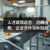 人才政策动态:招聘违规、企业合作与补贴政策最新资讯(图3) 人才政策动态:招聘违规、企业合作与补贴政策最新资讯(图3)