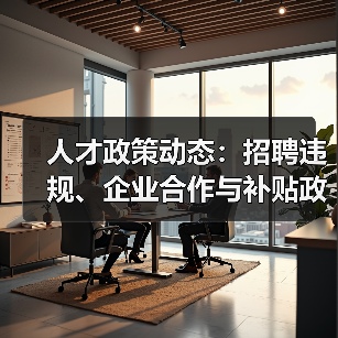 人才政策动态:招聘违规、企业合作与补贴政策最新资讯(图4) 人才政策动态:招聘违规、企业合作与补贴政策最新资讯(图4)