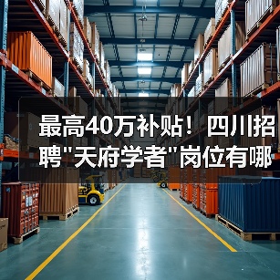 最高40万补贴!四川招聘 最高40万补贴!四川招聘
