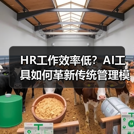HR工作效率低?AI工具如何革新传统管理模式?(图1) HR工作效率低?AI工具如何革新传统管理模式?(图1)