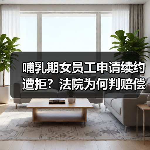 哺乳期女员工申请续约遭拒?法院为何判赔偿(图2) 哺乳期女员工申请续约遭拒?法院为何判赔偿(图2)